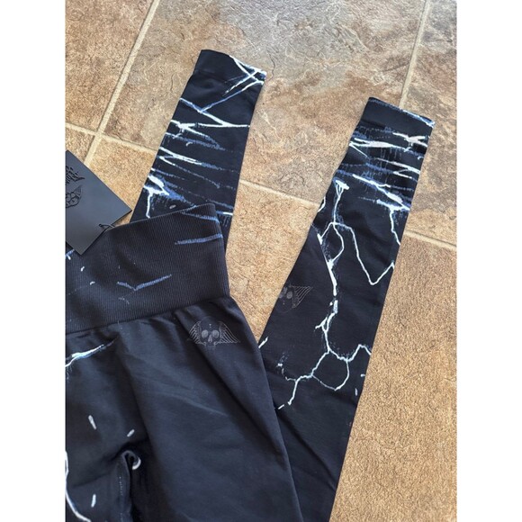 Civil Regime X No Tomorrow Thunderstruck Leggings Size XS - Picture 3 of 9